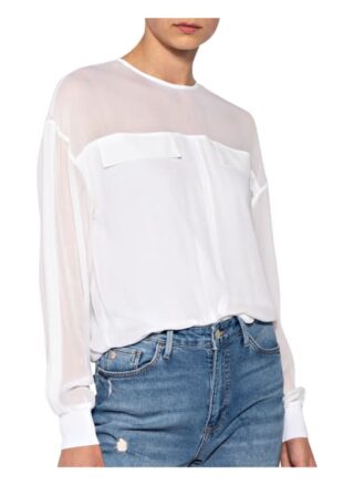 Reiss Blusenshirt Camille weiss