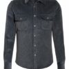 Reiss Cord-Overshirt Maldini blau