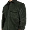 Reiss Cord-Overshirt Maldini gruen