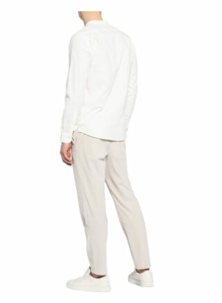 Reiss Cordhemd Montrose Regular Fit Mit Stehkragen weiss