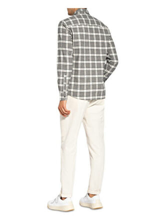 Reiss Flanellhemd Alano Regular Fit grau