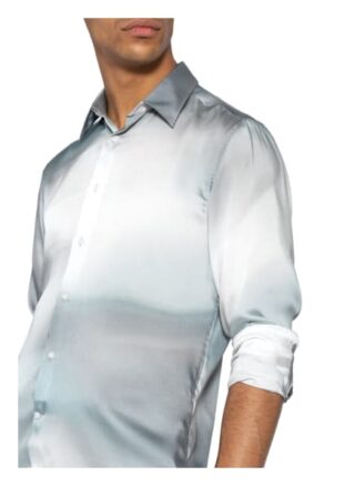REISS Cinder Casual-Hemd Herren, Blau