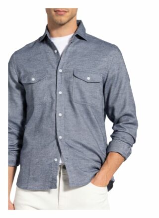 Reiss Hemd Duke Regular Fit blau