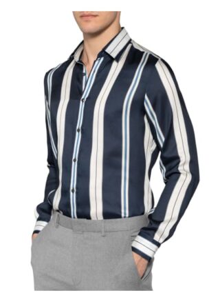 Reiss Hemd Fontaine Regular Fit blau