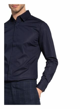 REISS Kiana Business-Hemd Herren, Blau