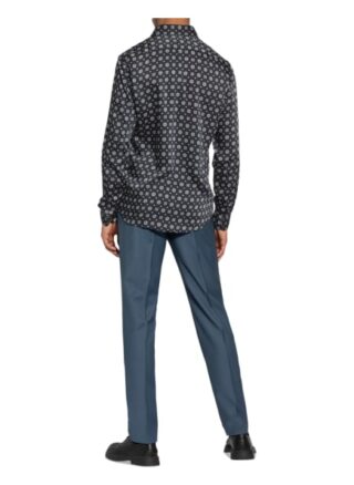 REISS Pelosi Casual-Hemd Herren, Blau