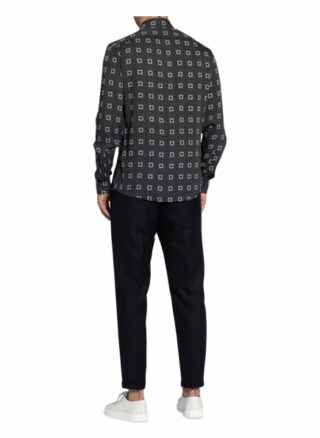 Reiss Hemd Punk Slim Fit schwarz