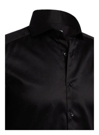 REISS Storm Business-Hemd Herren, Schwarz