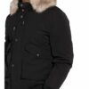 Reiss Jacke Cromwell Mit Kunstpelzbesatz schwarz