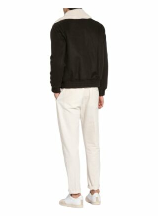 Reiss Jacke Rivet Mit Teddyfell-Besatz gruen