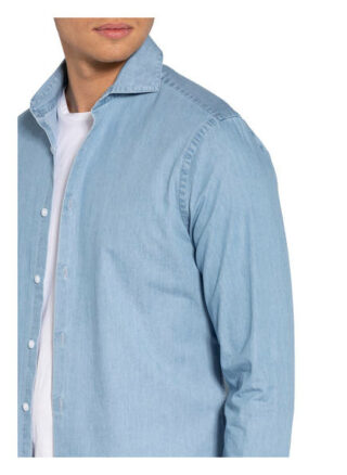Reiss Jeanshemd Draper Regular Fit blau