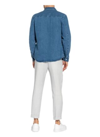 Reiss Jeanshemd Maverick Slim Fit blau