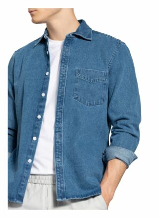 Reiss Jeanshemd Maverick Slim Fit blau