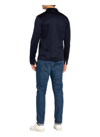 Reiss Jerseyhemd Chapter Slim Fit blau