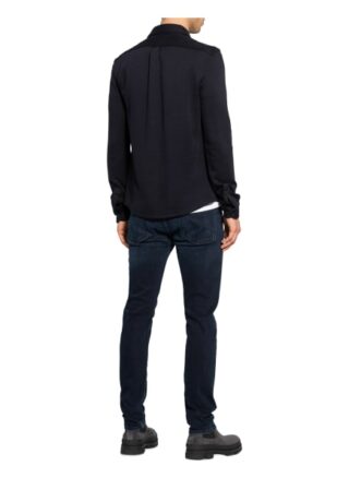 Reiss Jerseyhemd Scott Slim Fit blau