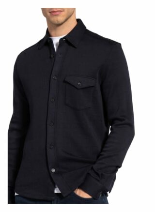 Reiss Jerseyhemd Scott Slim Fit blau