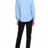 REISS Voyager Jersey-Hemd Herren, Blau