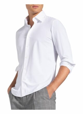 REISS Voyager Jerseyhemd Herren, Weiß