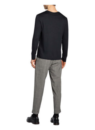 REISS Armstrong Longsleeve Herren, Schwarz
