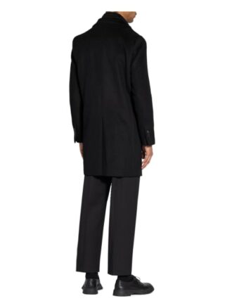 REISS Coal Blazermantel Herren, Schwarz