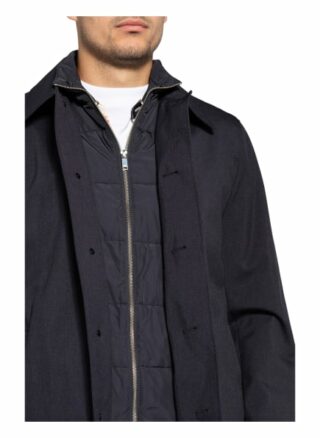 Reiss Mantel Perrin blau