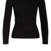 Reiss Off-Shoulder-Shirt Tate schwarz