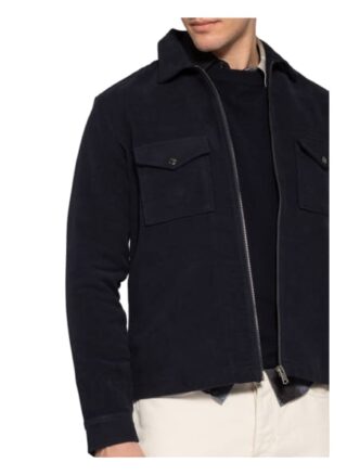 Reiss Overjacket Vice blau