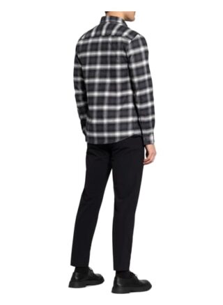 REISS Dash Overshirt Herren, Schwarz