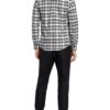 REISS Dashand Overshirt Herren, Grau