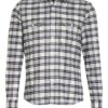 REISS Dashand Overshirt Herren, Grau