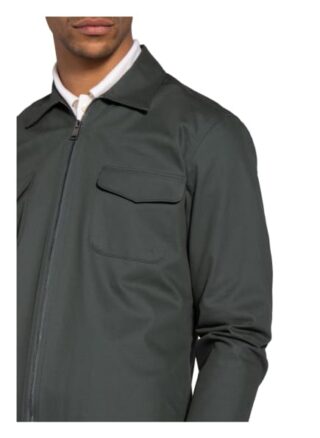 REISS Gemini Overshirt Herren, Grün
