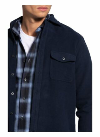 REISS Miami Overshirt Herren, Blau