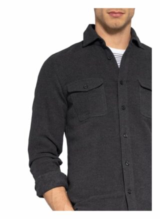 Reiss Overshirt Miami grau