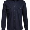 Reiss Overshirt Pricey blau