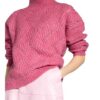 Reiss Oversized-Pullover Ola rosa