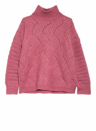 Reiss Oversized-Pullover Ola rosa