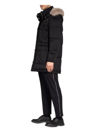 Reiss Parka Saunders schwarz