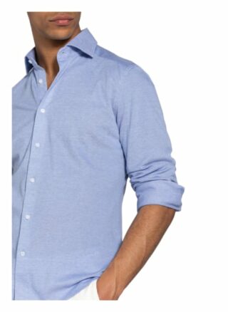 Reiss Piqué-Hemd Gale Slim Fit blau
