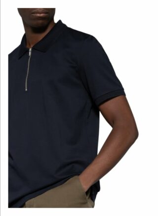 REISS Pique-Poloshirt Herren, Blau