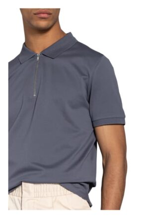 REISS Pique-Poloshirt Herren, Blau