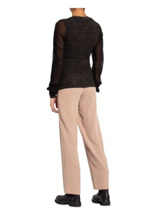 Reiss Pullover Mit Glitzergarn schwarz
