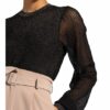 Reiss Pullover Mit Glitzergarn schwarz