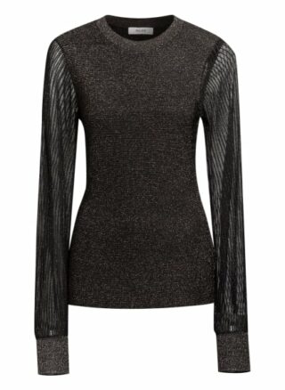 Reiss Pullover Mit Glitzergarn schwarz