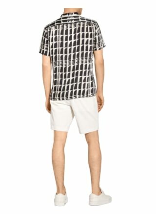 REISS Dennis Casual-Hemd Herren, Schwarz