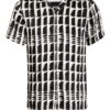 REISS Dennis Casual-Hemd Herren, Schwarz