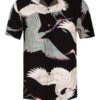 Reiss Resorthemd Gigi schwarz