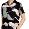 Reiss Resorthemd Gigi schwarz