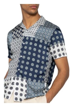 REISS Jamie Resorthemd Herren, Blau