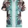 REISS Patois Resorthemd Herren, Grün