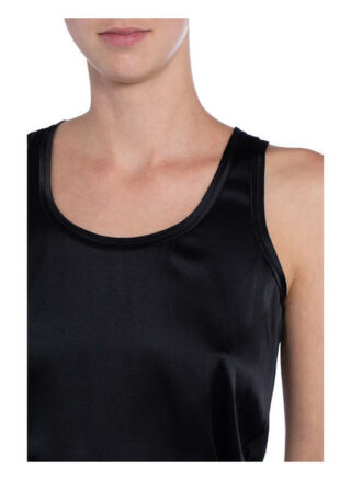 Reiss Seidentop Remey Im Materialmix schwarz